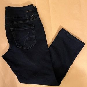 Jag Jeans dark blue denim pull-on jeans. Purchased at Nordstrom Rack. Size 14p.